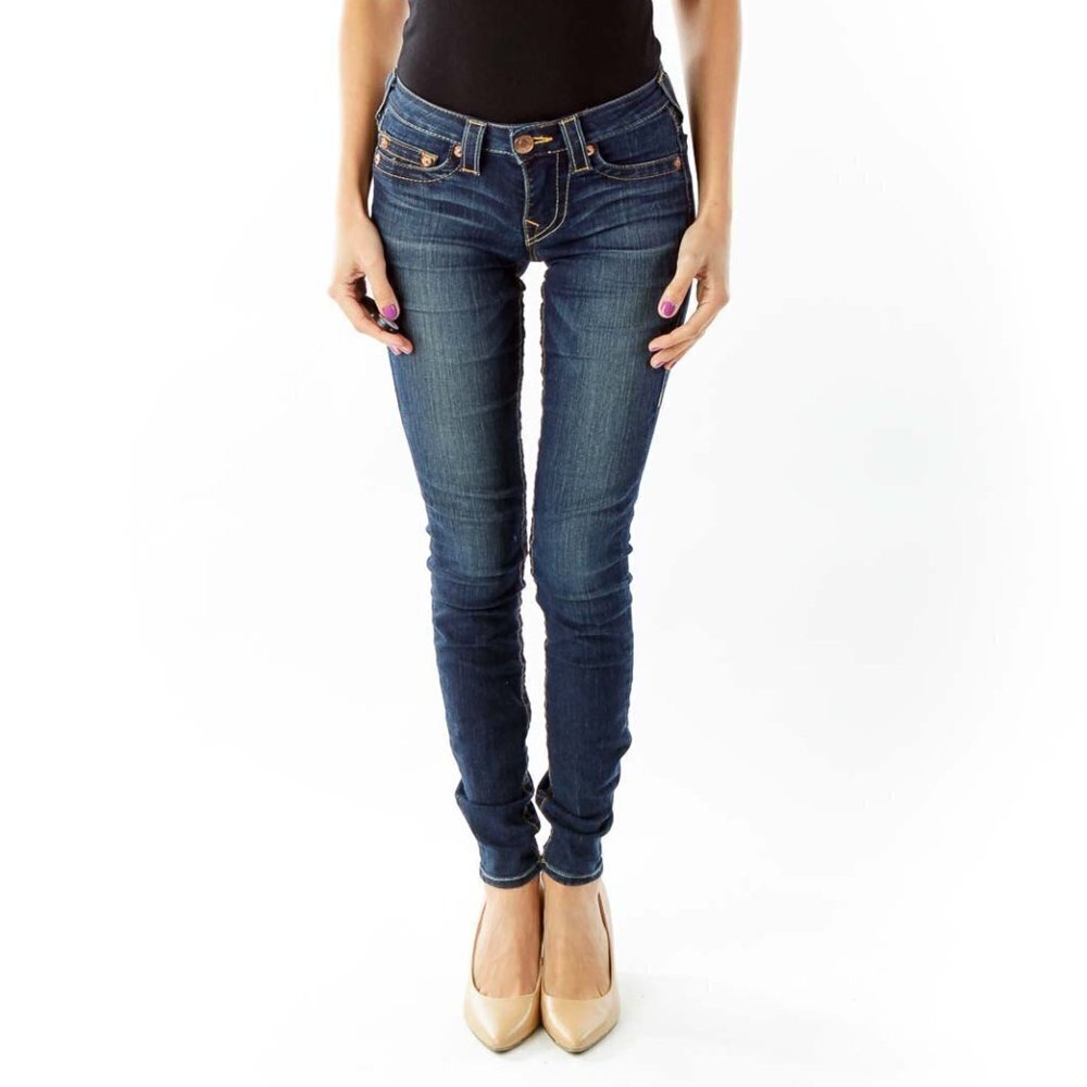 True Religion Brand Jeans Blue Skinny Jeans